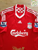 2008/09 Liverpool Home Premier League Football Shirt Babel #19 (L)