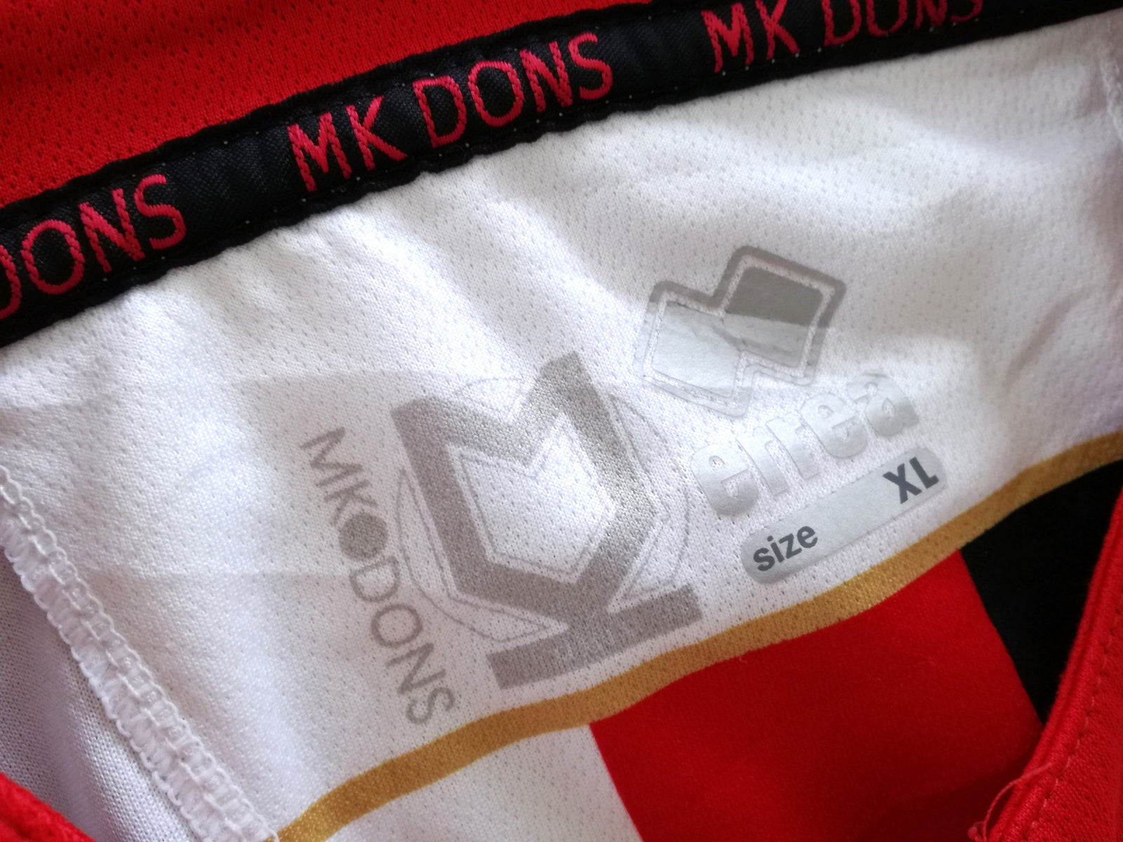 2017/18 MK Dons Home Football Shirt (XL)