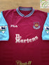 2001/02 West Ham Home Premier League Football Shirt