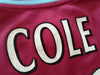 2001/02 West Ham Home Premier League Football Shirt Cole #26 (L)