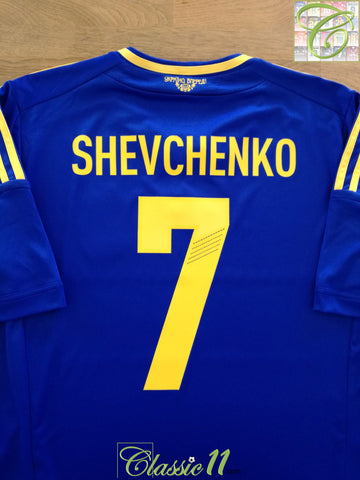 2011/12 Ukraine Away Football Shirt Shevchenko #7