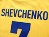 2011/12 Ukraine Home Football Shirt Shevchenko #7 (M)