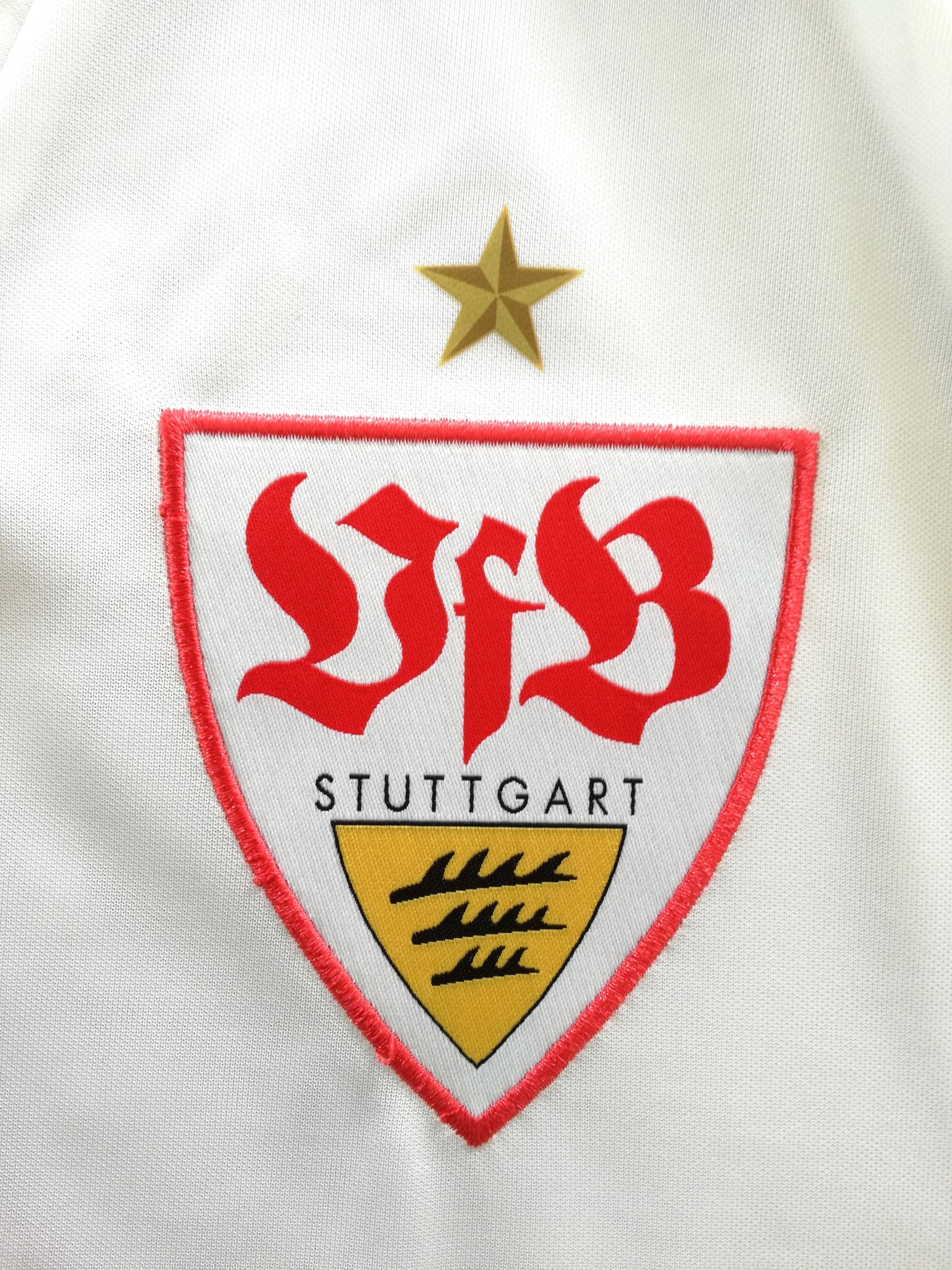 2007/08 VfB Stuttgart Home Bundesliga Player Issue Football Shirt Dudi #70 (3XL)