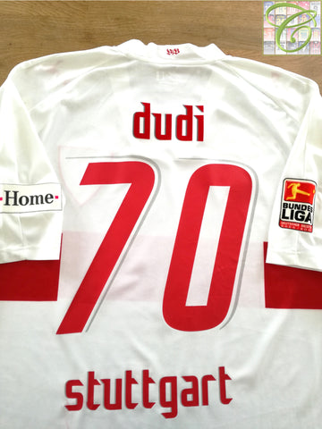 2007/08 VfB Stuttgart Home Bundesliga Player Issue Football Shirt Dudi #70 (3XL)