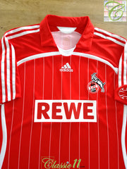 2007/08 1. FC Koln Home Football Shirt