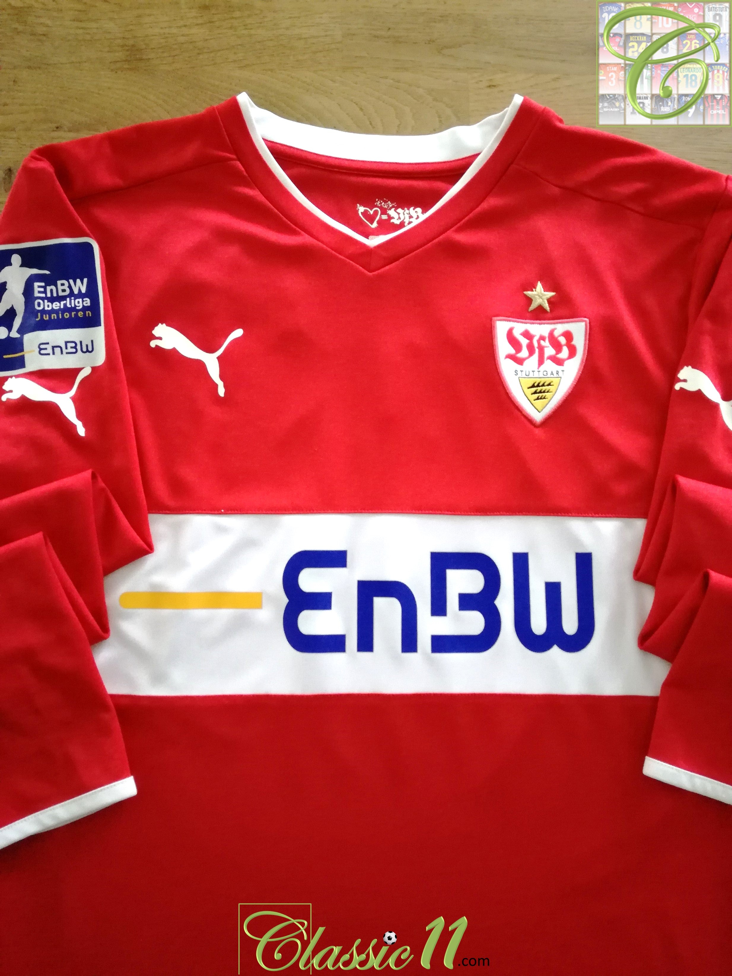 2013/14 Stuttgart 'Juniors' Away Oberliga Football Shirt