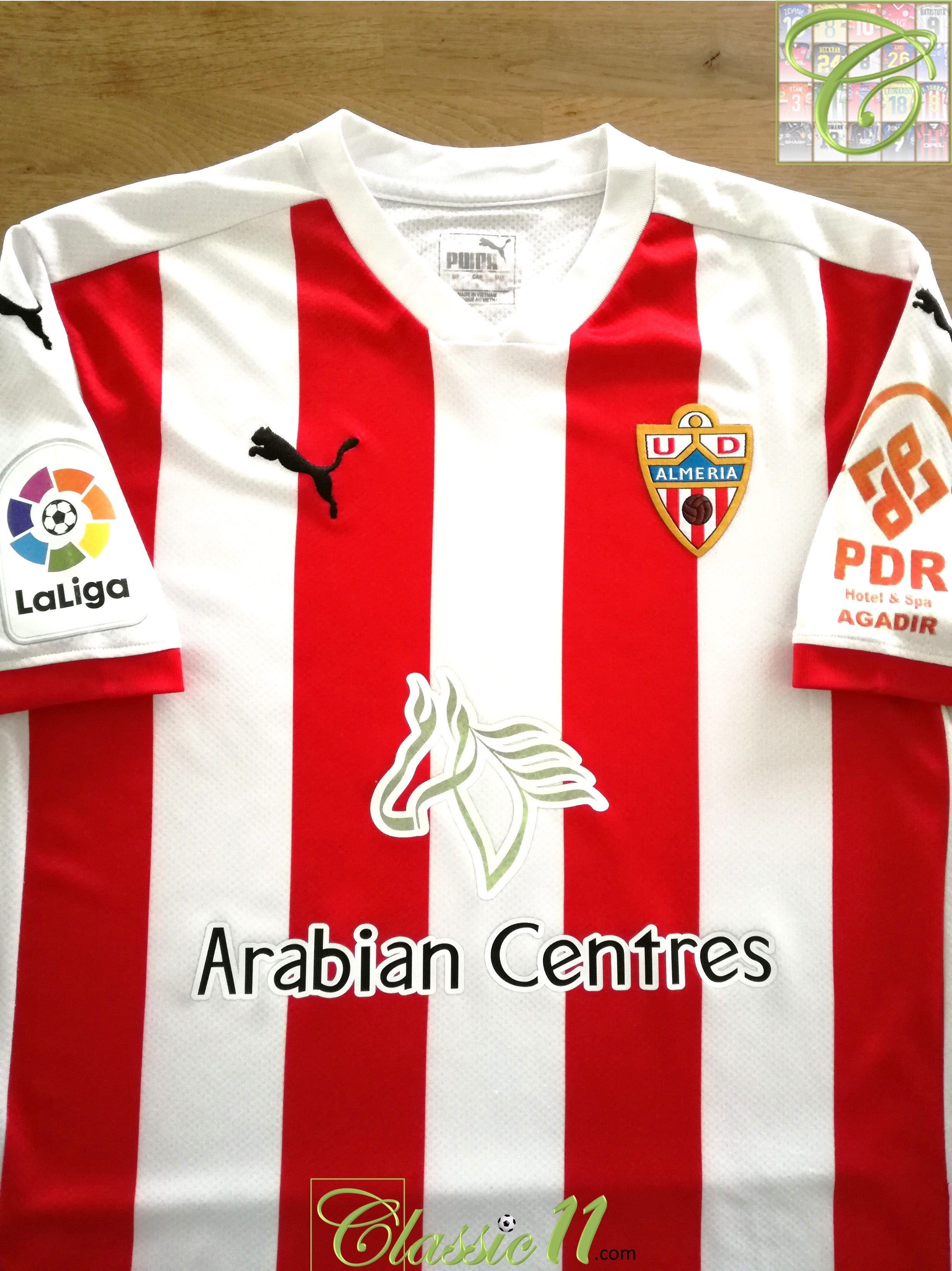 2020/21 Almeria Home La Liga Football Shirt (L)