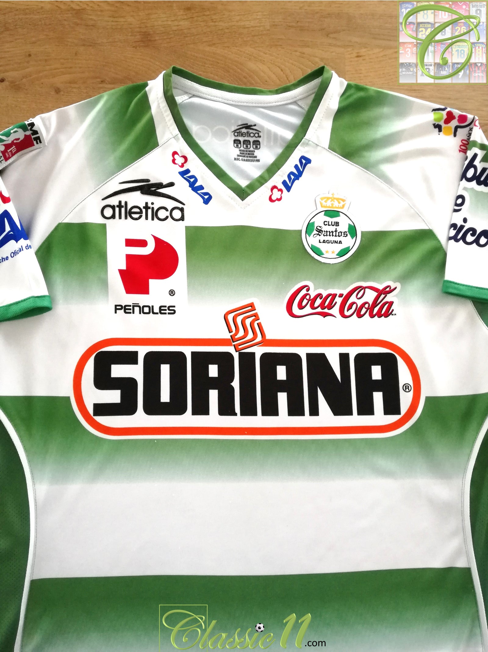 2006/07 Santos Laguna Liga MX Home Football Shirt