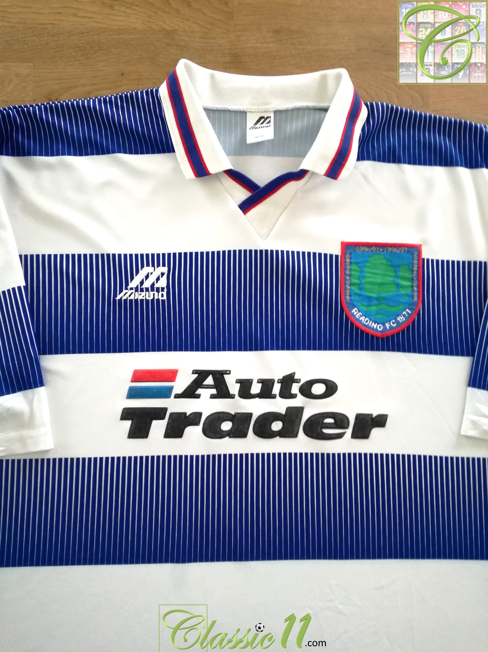 1996/97 Reading Home Centenary Football Shirt