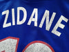 2000/01 France Home Football Shirt Zidane #10 (L)