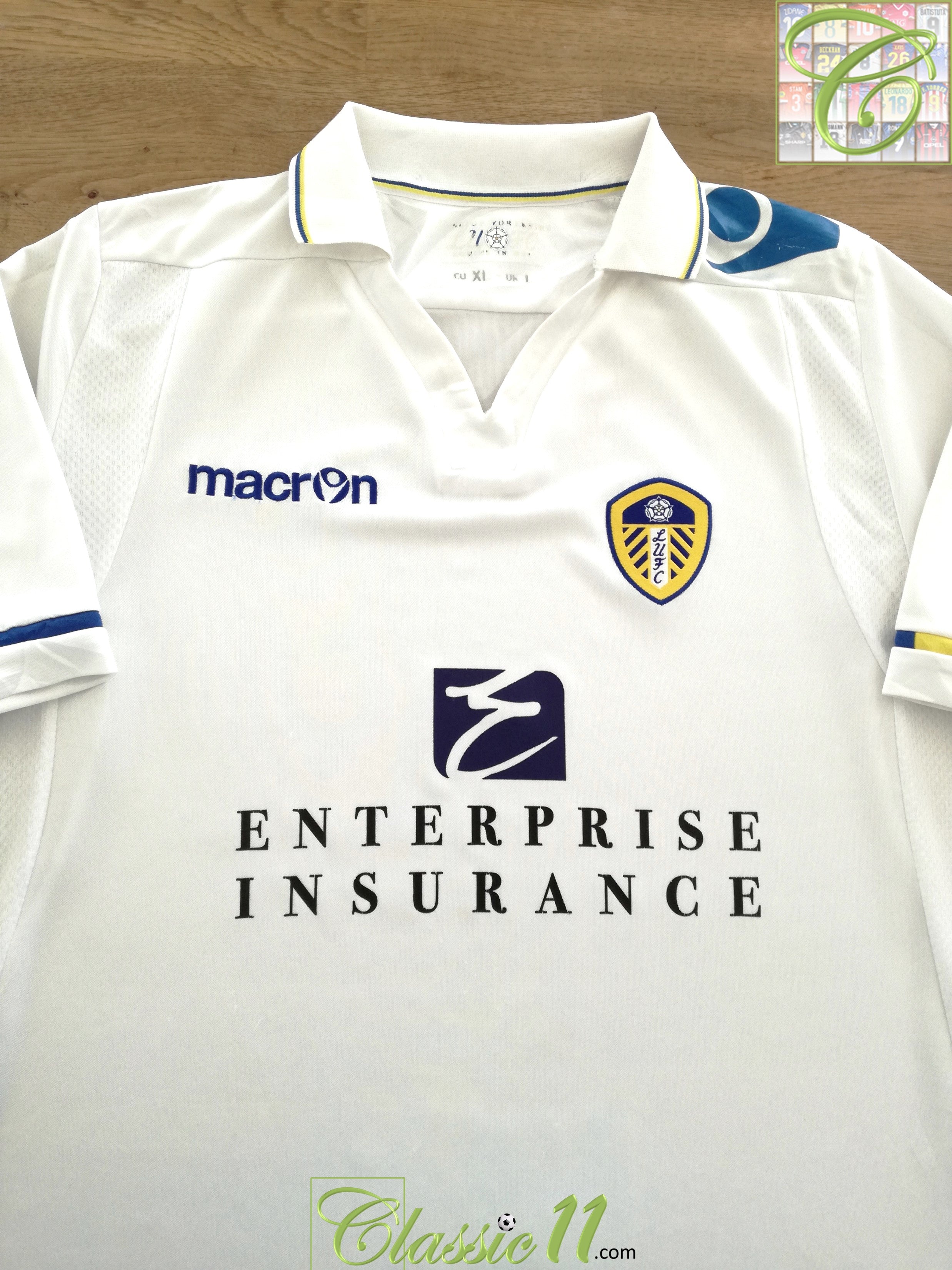 2011/12 Leeds United Home Football Shirt