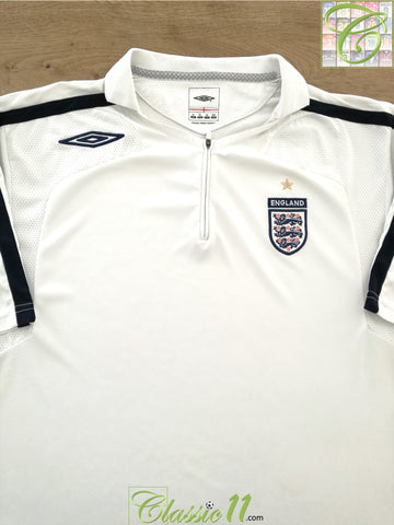 2007/08 England Polo Training Shirt