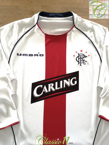 2005/06 Rangers Away Long Sleeve Football Shirt