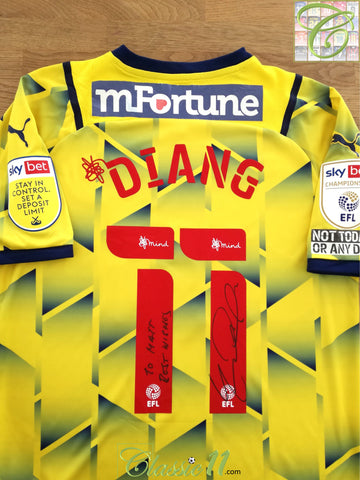 2021/22 WBA 3rd Championship Match Issue Football Shirt Diang #11 (Signed)