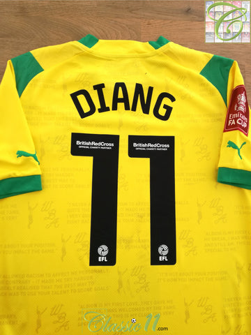 2022/23 WBA Away FA Cup Football Shirt Diang #11