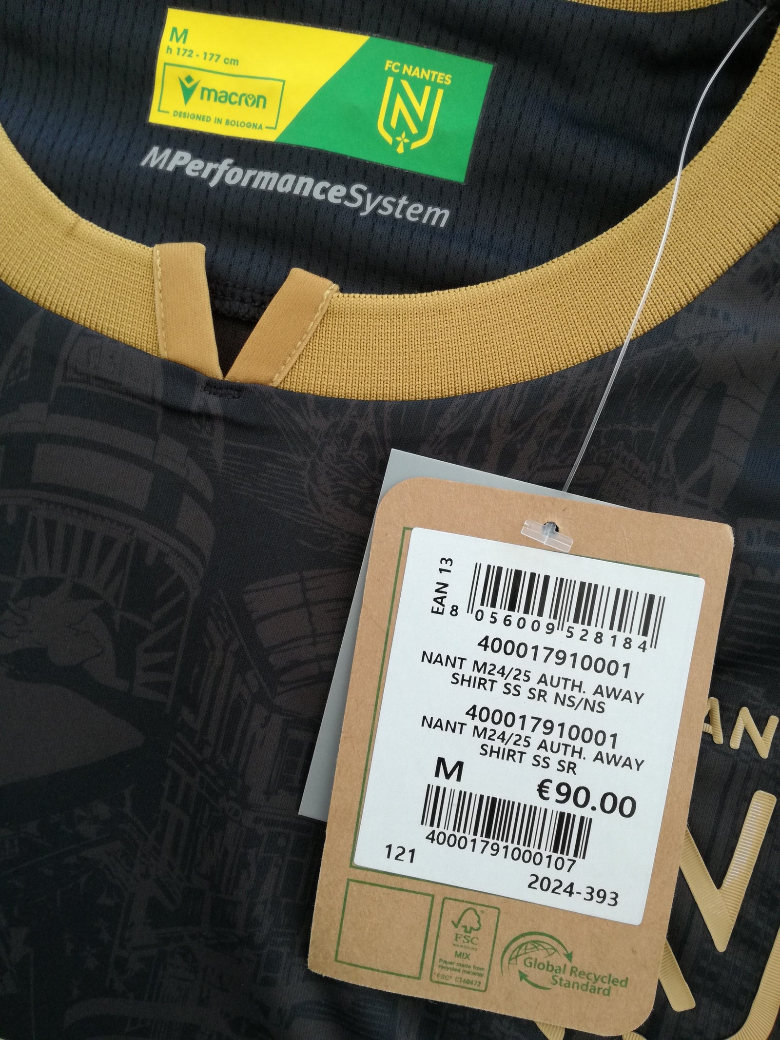 2024/25 Nantes Away Football Shirt (M) *BNWT*