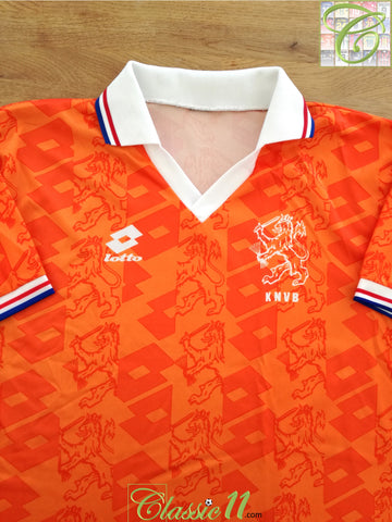 1993/94 Netherlands Home Football Shirt