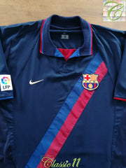 2002/03 Barcelona Away La Liga Football Shirt