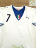 2006/07 Italy Away Football Shirt Del Piero #7