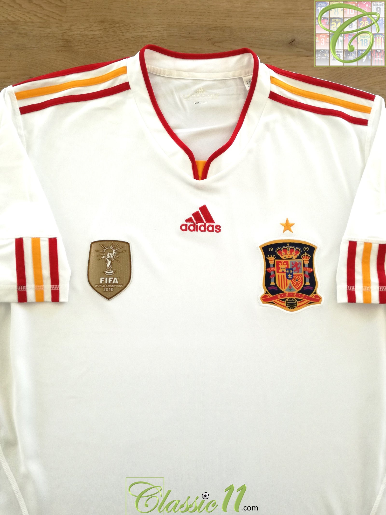 2011/12 Spain Away World Champions Football Shirt