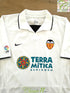 2002/03 Valencia Home La Liga Football Shirt (XL)