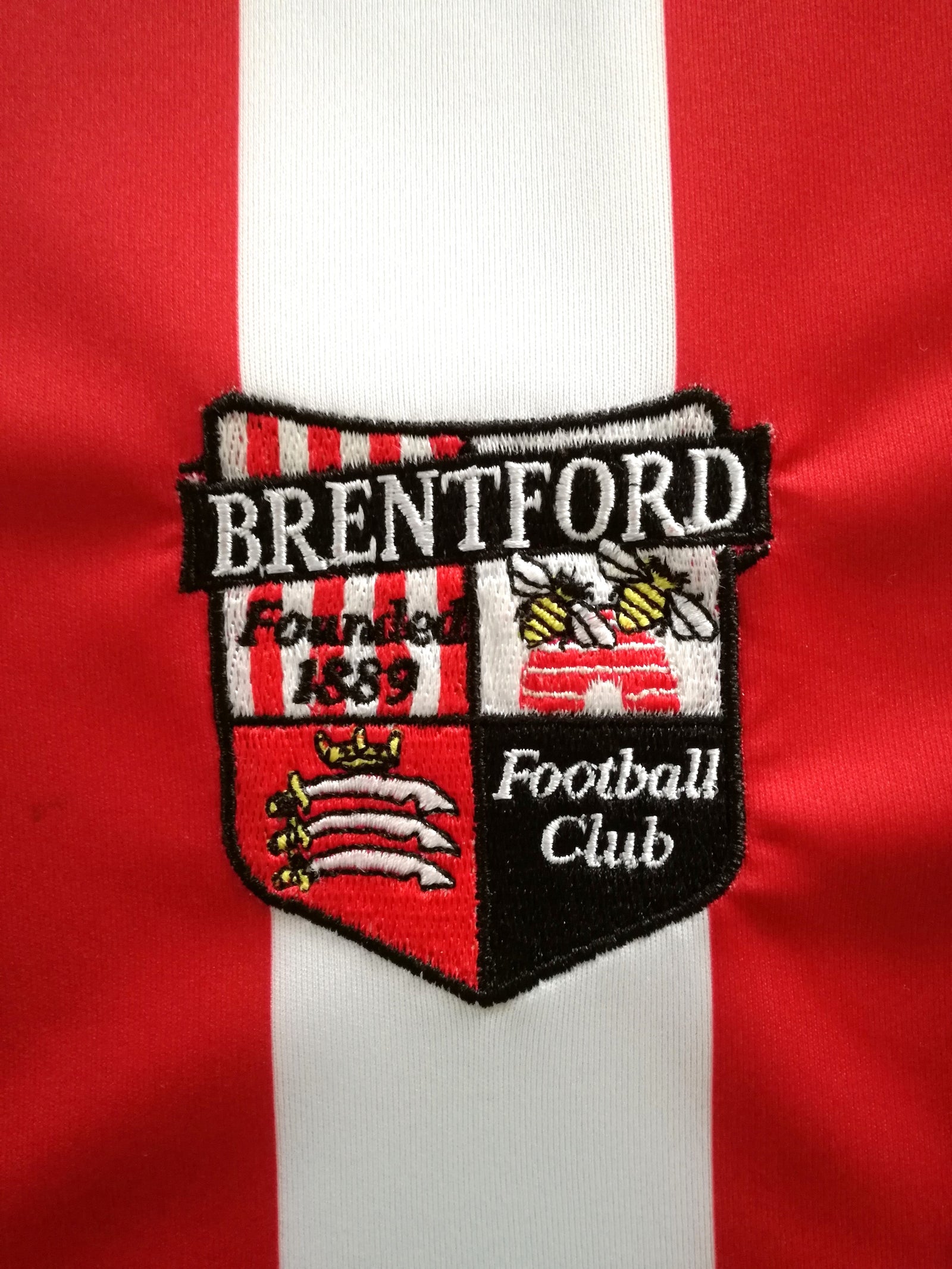 2007/08 Brentford Home Football Shirt (XL)