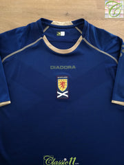 2007/08 Scotland Home Football Shirt