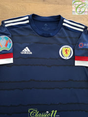 2020 Scotland Home European Championship Football Shirt