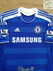 2011/12 Chelsea Home Premier League Football Shirt