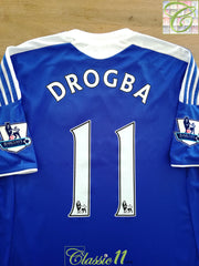 2011/12 Chelsea Home Premier League Football Shirt Drogba #11