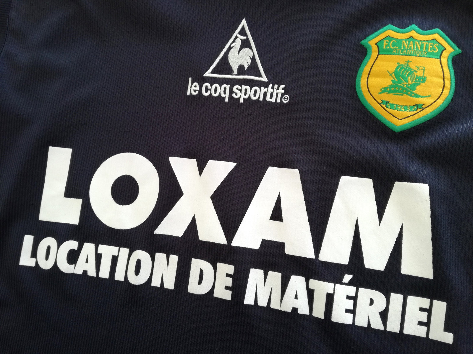 2000/01 Nantes Away 'Champion De France' Football Shirt (M)