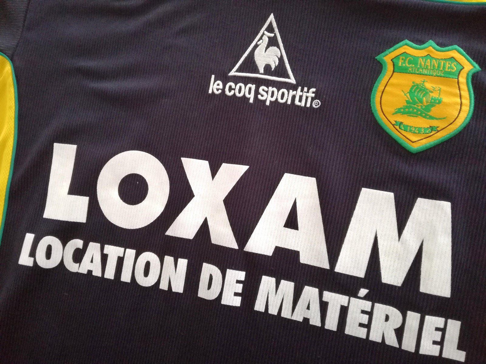 2000/01 Nantes Away 'Champion De France' Football Shirt (S)