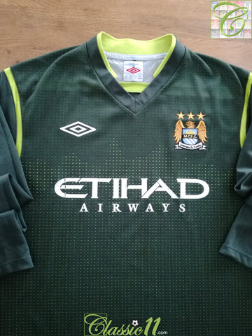 2011/12 Man City GK Football Shirt