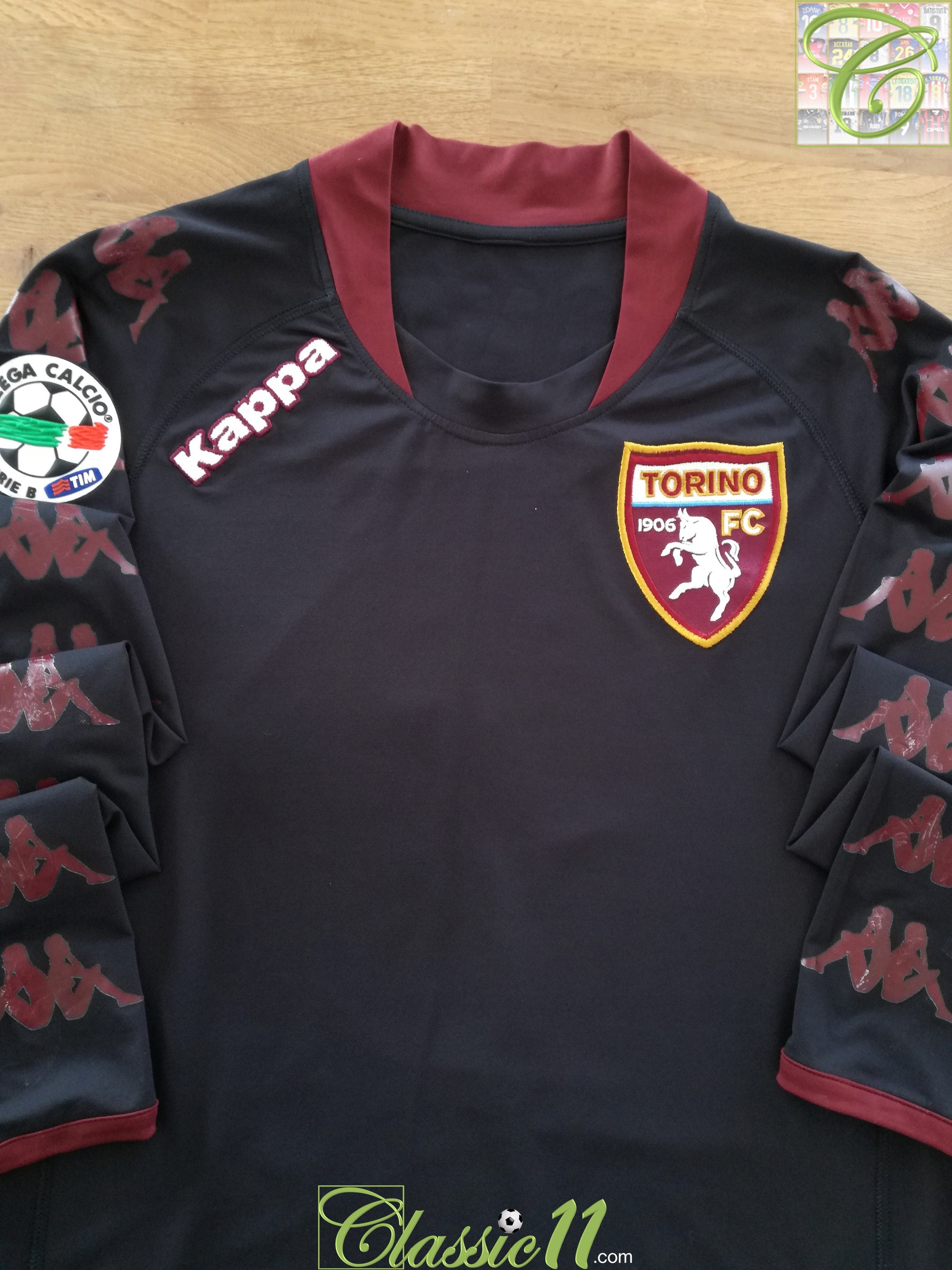 2009/10 Torino 3rd Serie B Long Sleeved Football Shirt