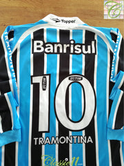 2011/12 Grêmio Home Long Sleeve Football Shirt #10