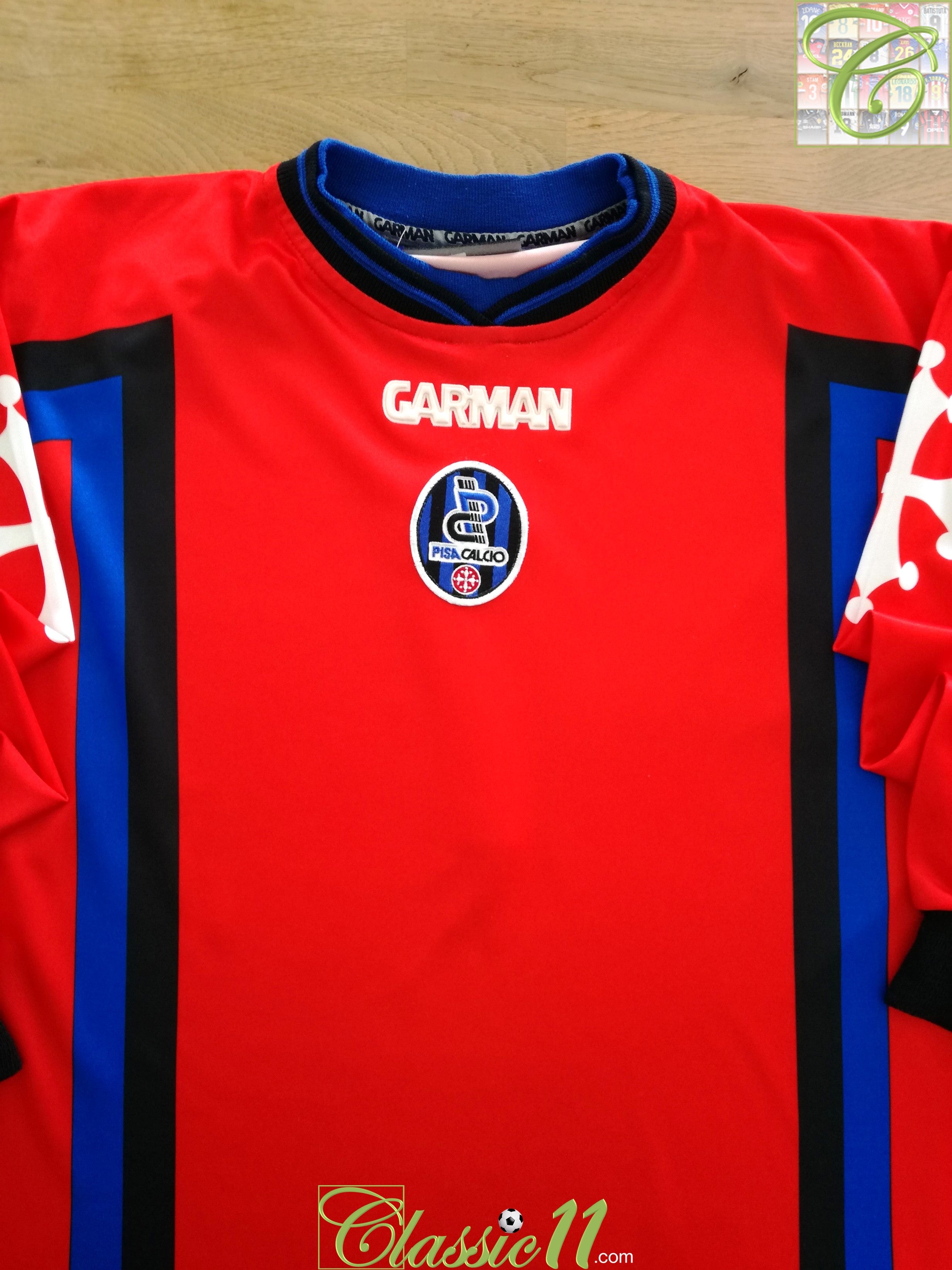 2003/04 Pisa 3rd Long Sleeve Football Shirt