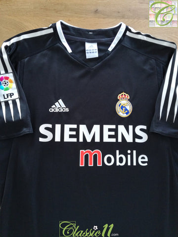 2004/05 Real Madrid Away La Liga Football Shirt (S)