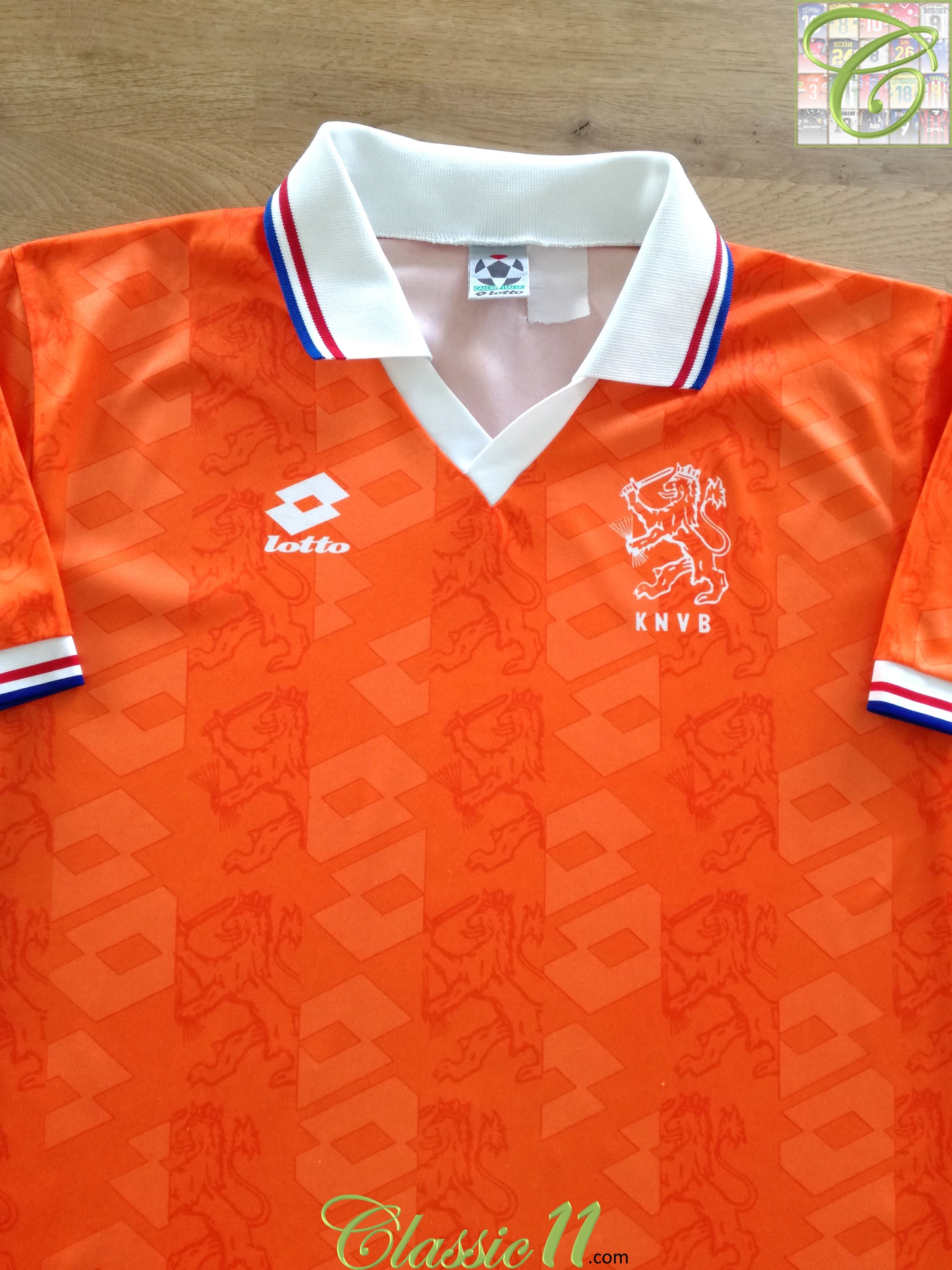 1993/94 Netherlands Home Football Shirt