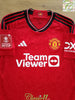 2023/24 Man Utd Home FA Cup Football Shirt