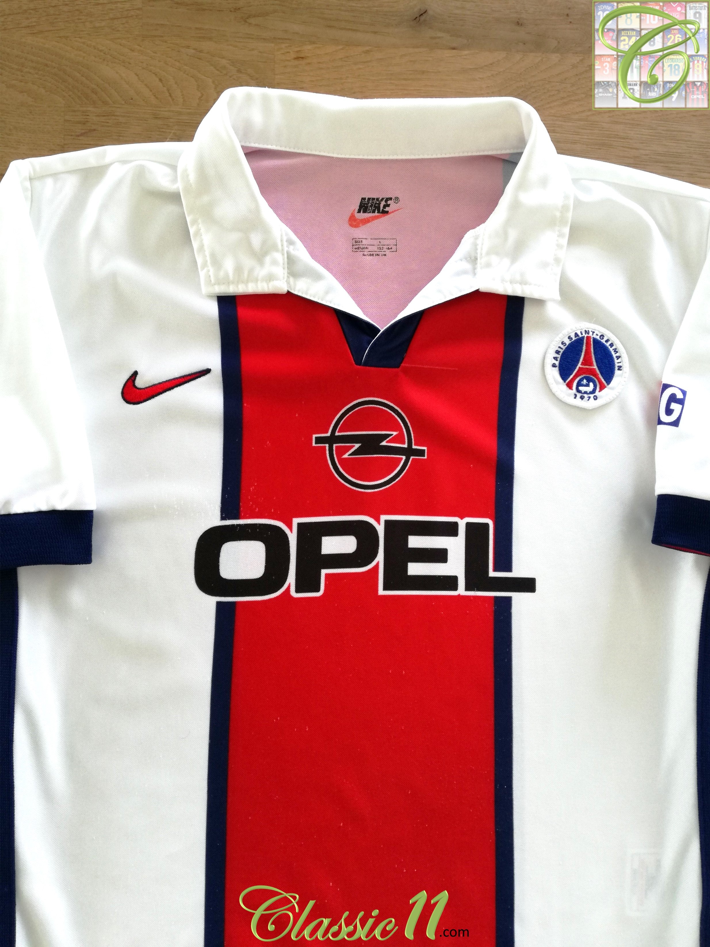 1998/99 PSG Away Football Shirt