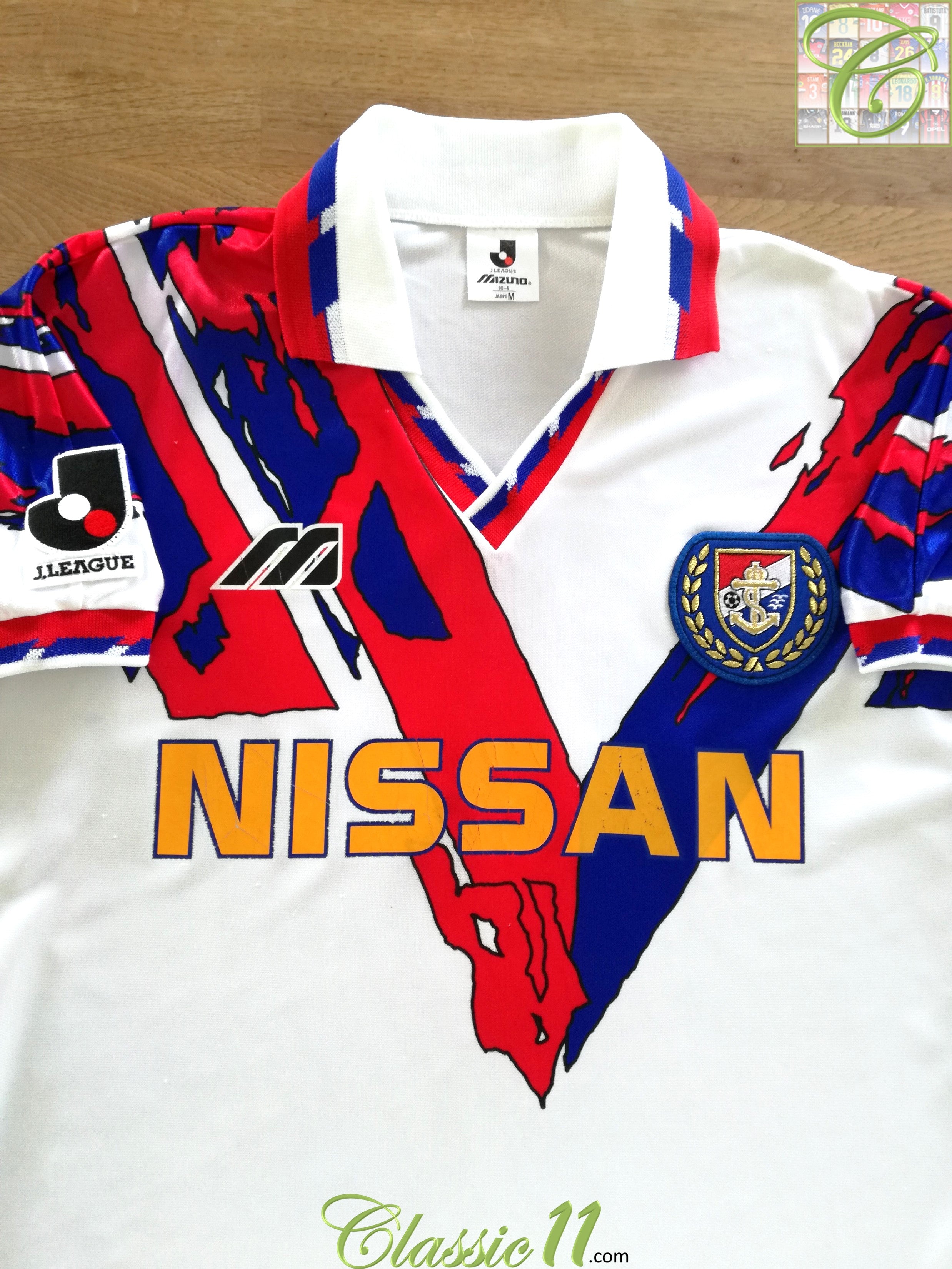 1993 Yokohama Marinos Away J.League Football Shirt