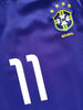 2002 Brazil Away World Cup Football Shirt Ronaldinho #11 (M)