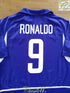 2002/03 Brazil Away Football Shirt Ronaldo #9 (XL)