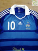 2008/09 France Home Football Shirt Benzema #10