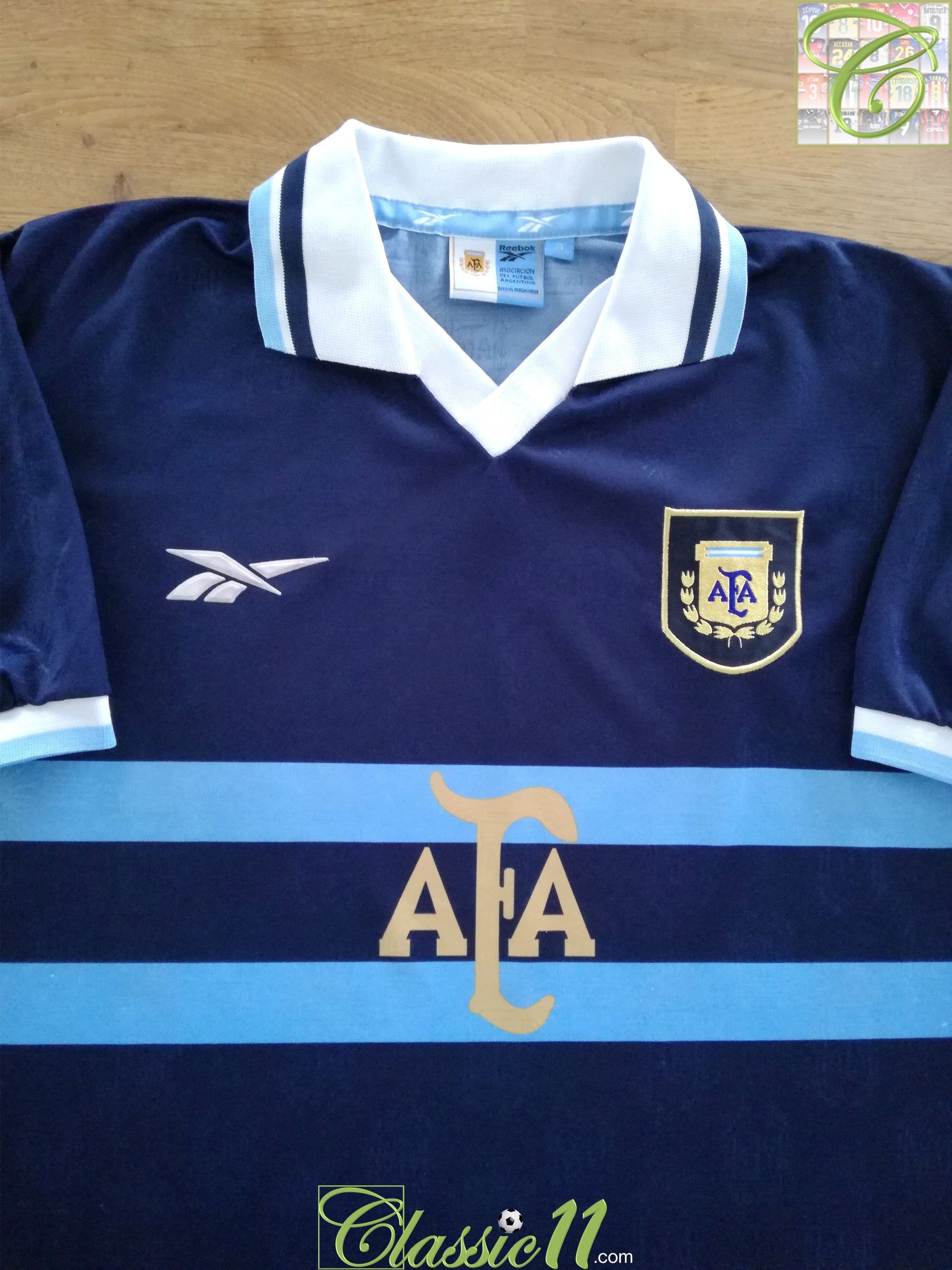 1999/00 Argentina Away Football Shirt