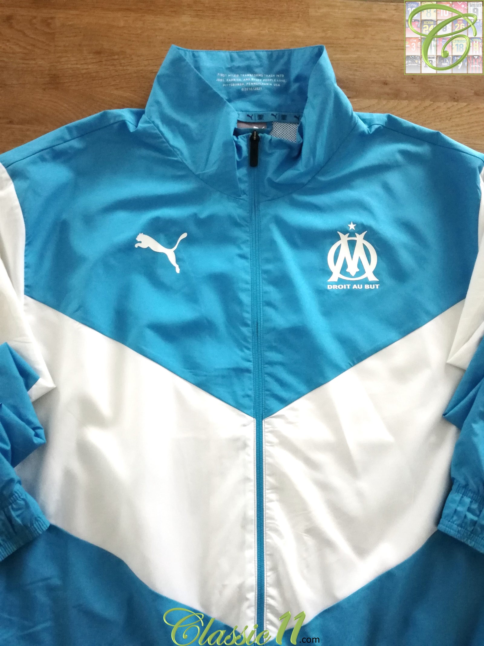 2021/22 Olympique Marseille Pre-Match Jacket