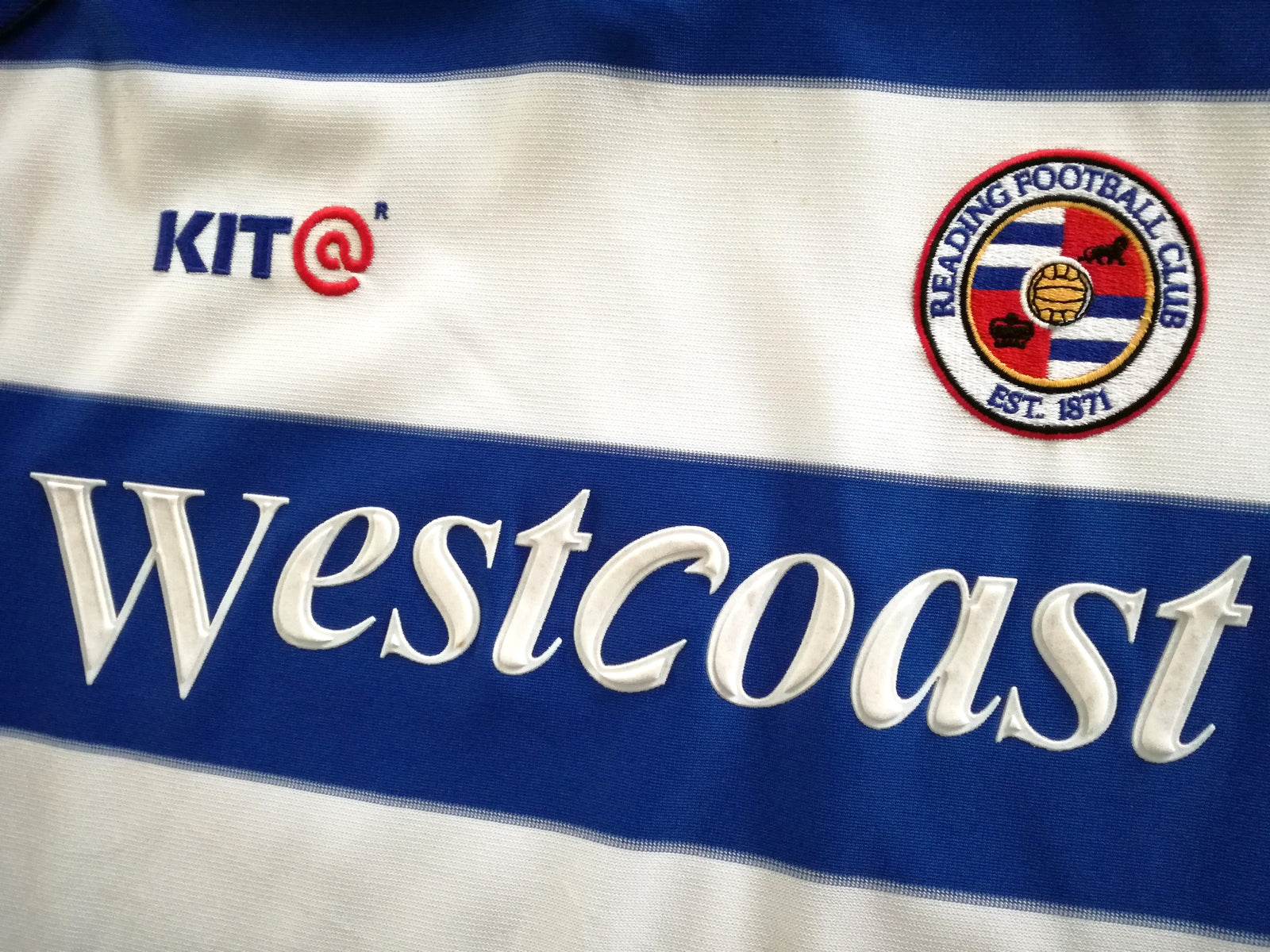 2003/04 Reading Home Football Shirt (3XL)