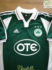 2002/03 Panathinaikos Home Football Shirt