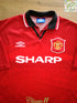 1994/95 Man Utd Home Football Shirt