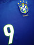 1998/99 Brazil Away Football Shirt Ronaldo #9 (L)